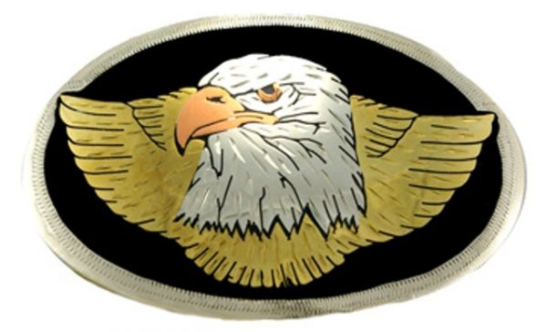Eagle head and wings