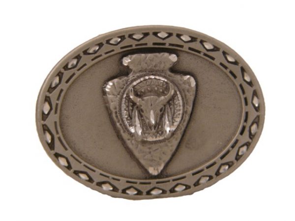 Arrowhead with Skull/Shield