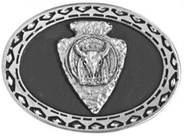 Arrowhead with Skull/Shield