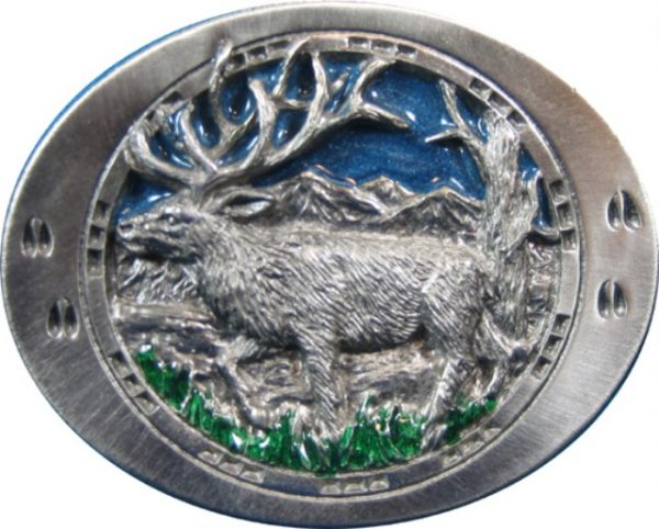 Elk with Hoof Prints