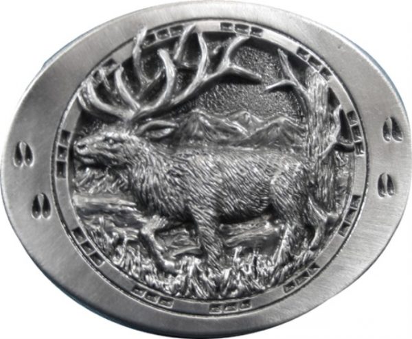 Elk with Hoof Prints