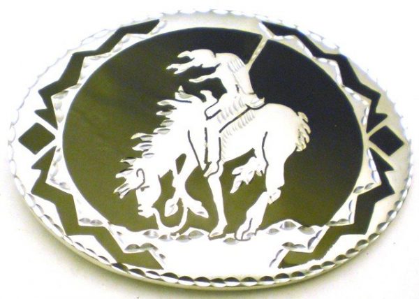 End Of The Trail with inlay