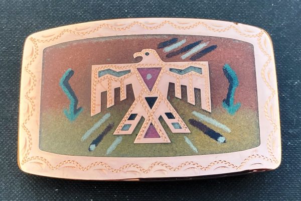 Thunderbird Sandpainted