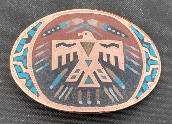 Thunderbird Sandpainted