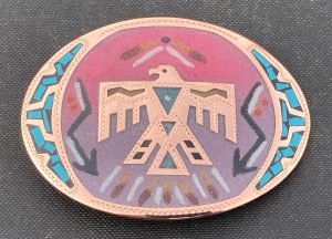 Thunderbird Sandpainted