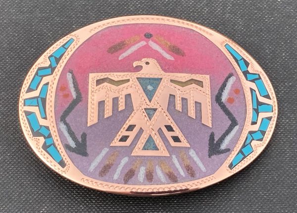 Thunderbird Sandpainted