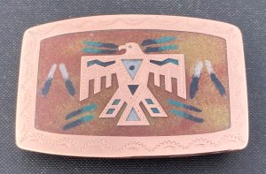 Thunderbird Sandpainted