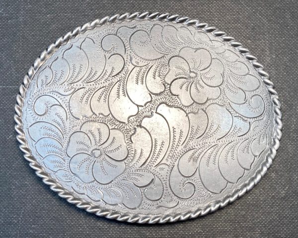 Western Large Oval Buckle