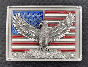 Eagle On USA Flag