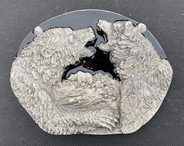 Fighting Bear Buckle