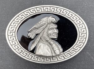 3-D Indian Bust