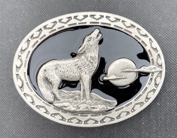 Coyote/Moon Buckle