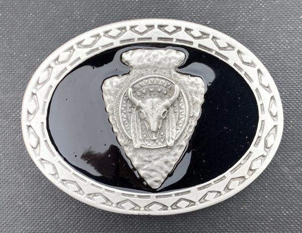 Arrowhead with Skull/Shield