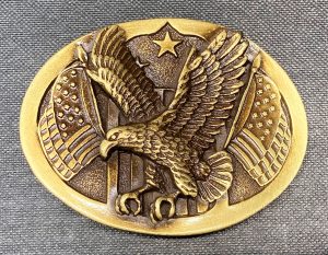 Eagle with Flags