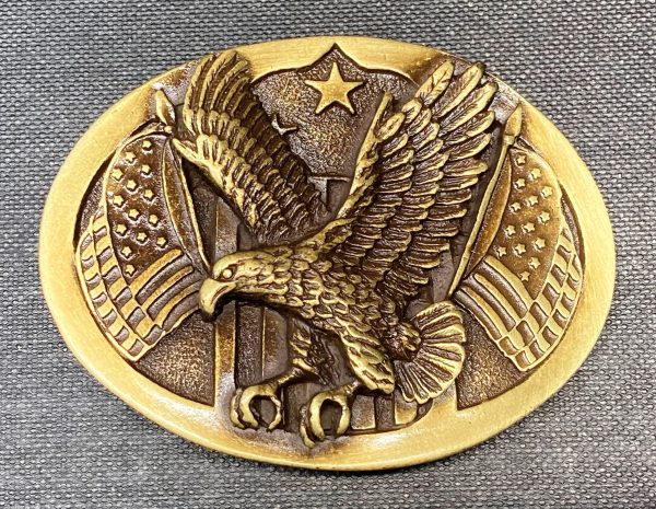 Eagle with Flags
