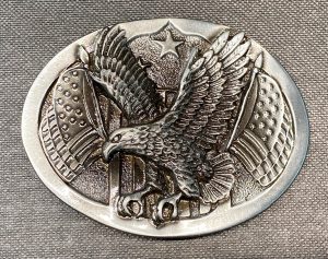 Eagle with Flags