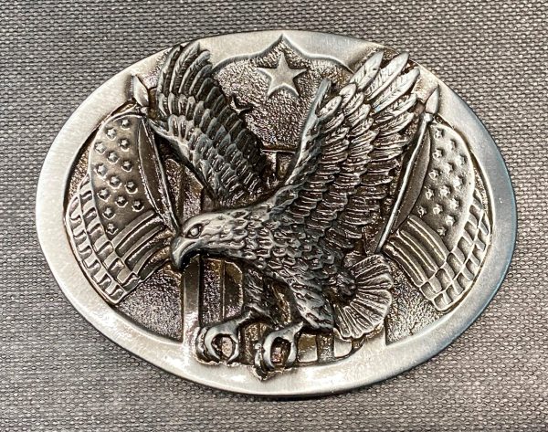 Eagle with Flags